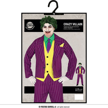 Disfraz de Joker Villano para Hombre