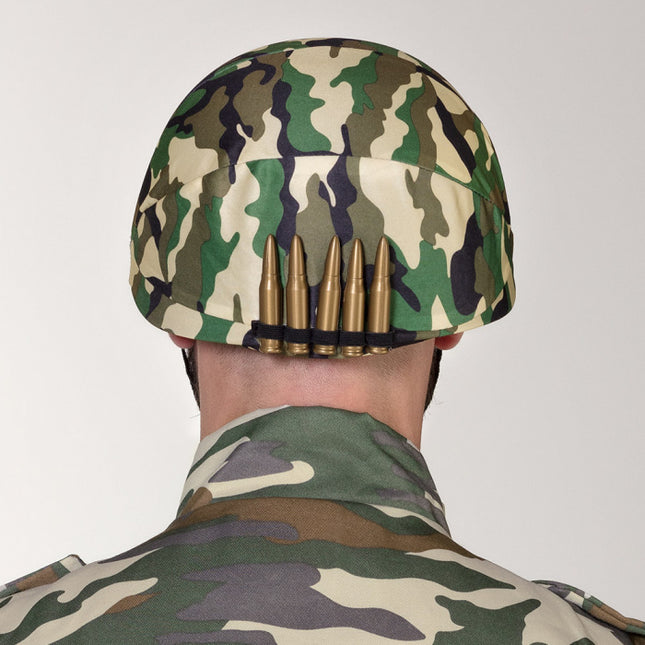 Casco militar ajustable