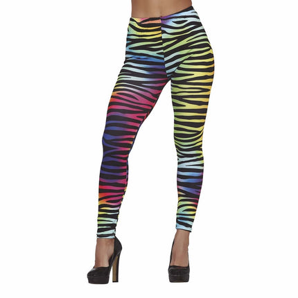 Leggings con estampado de tigre