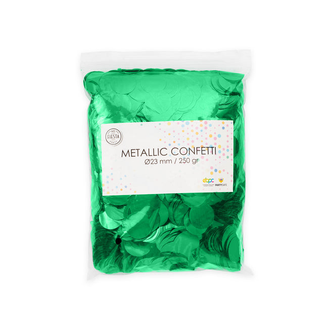 Confetti Verde Metalizado 250gr