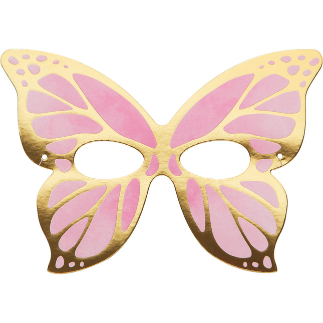 Máscaras de Mariposa de Colores 19cm 8pcs