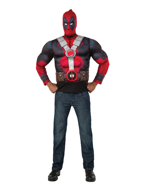 Deadpool Traje Set Musculoso M