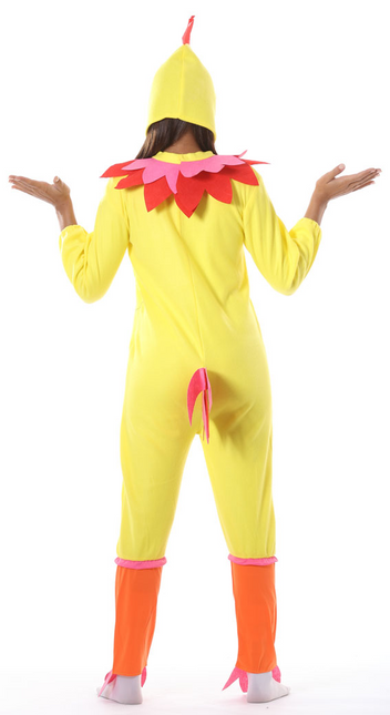 Traje de pollo Damas