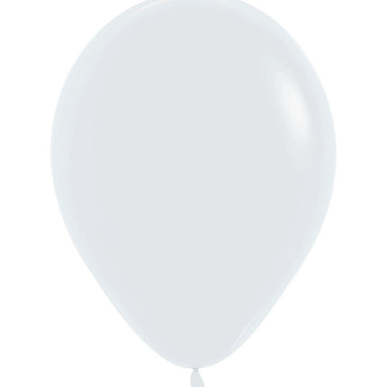 Globos Blanco 25cm 100uds