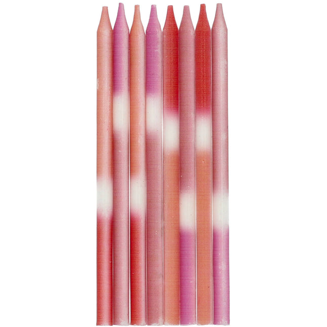 Velas Pastel 8uds