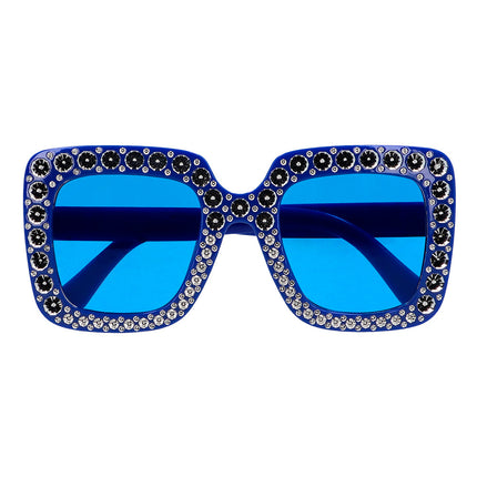 Gafas Azules Purpurina