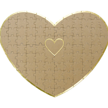 Libro de visitas Puzzle Corazón 45cm