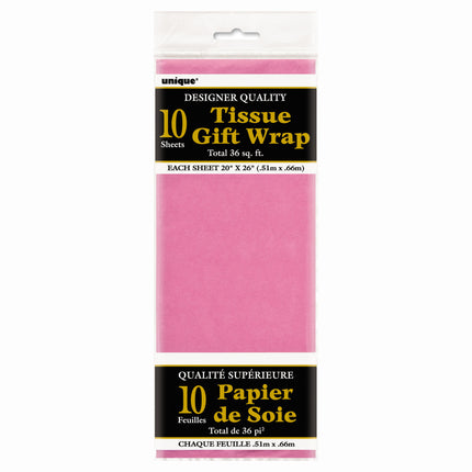 Papel secante Fucsia 31cm 10uds.