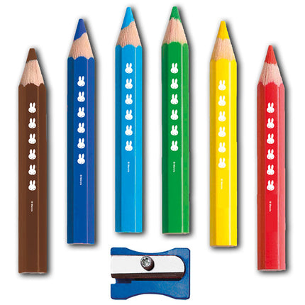 Crayones Miffy 5 piezas