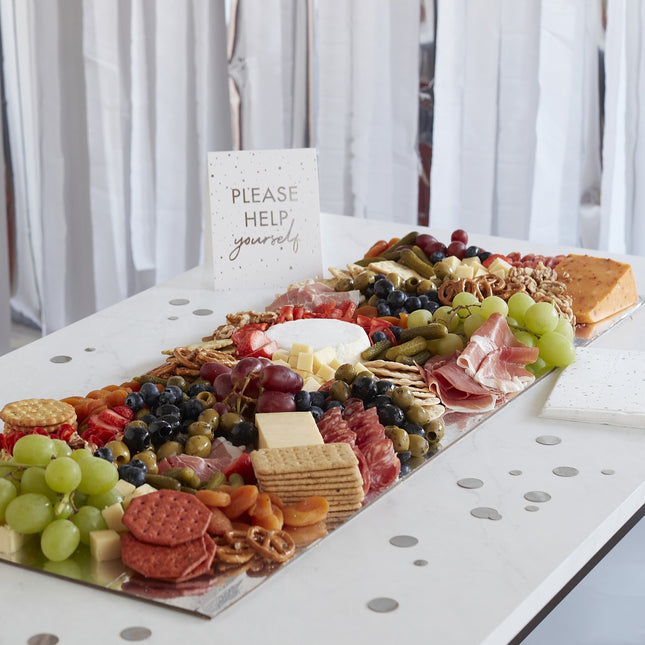 Plata Decoración de mesa Plato para aperitivos