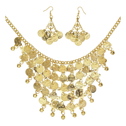 Set accesorios oro 2 piezas