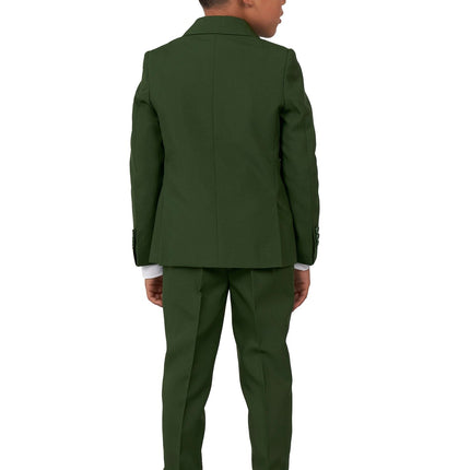 Traje Verde Oscuro Niño OppoSuits