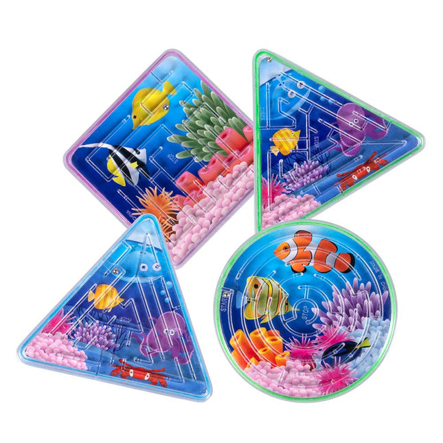 Reparto presenta Juegos Laberinto 6,5cm 4pcs