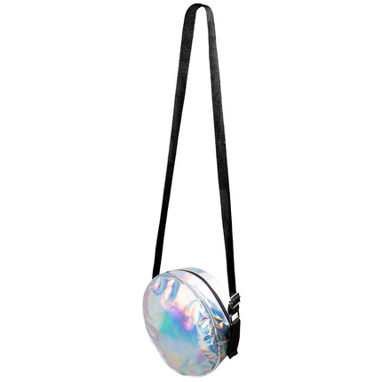 Bandolera Holográfica Plata 20cm