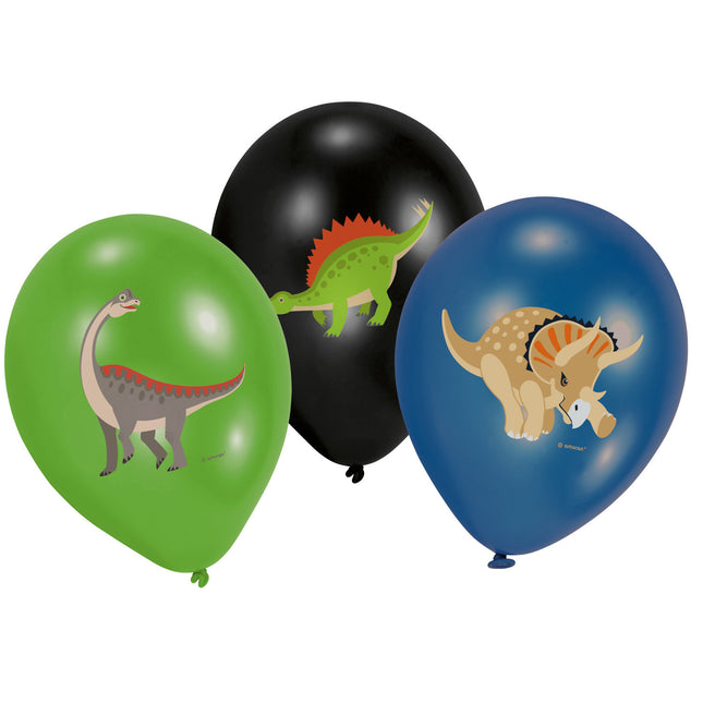 Globos Dinosaurio 27,5cm 6pcs