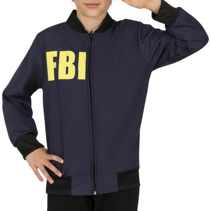 Juego de disfraces Niño Fbi 2 piezas