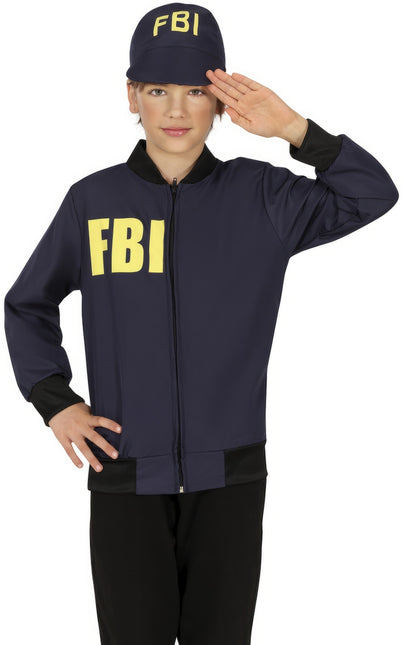 Juego de disfraces Niño Fbi 2 piezas