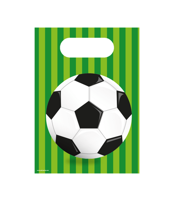 Bolsas Compartidas Fútbol Verde 6uds