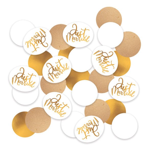 Confetti Just Married Oro Blanco 14g