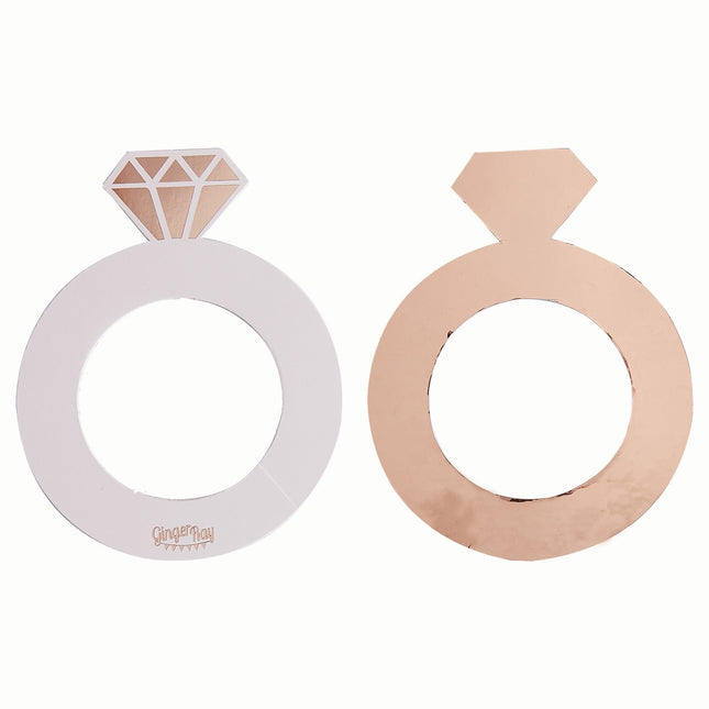 Marcadores de vidrio Anillo 10cm 10uds