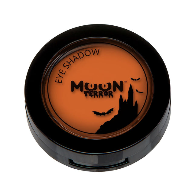 Moon Terror Sombra de Ojos de Halloween Calabaza Naranja