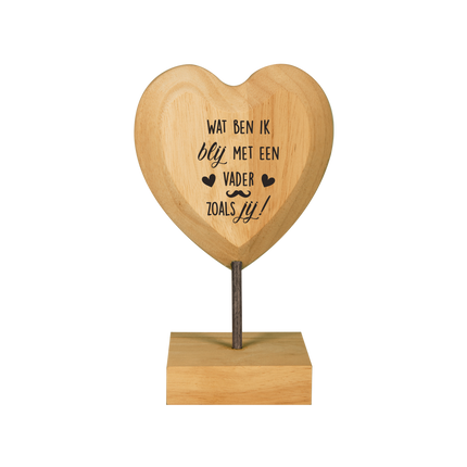 Corazón de madera Padre