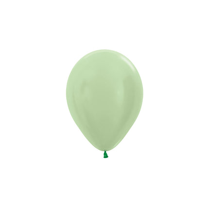 Globos Verde Perla 12cm 50pcs