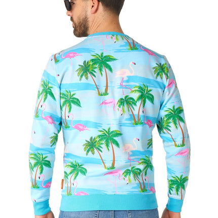 Jersey Hawaii Flamingo Hombre OppoSuits