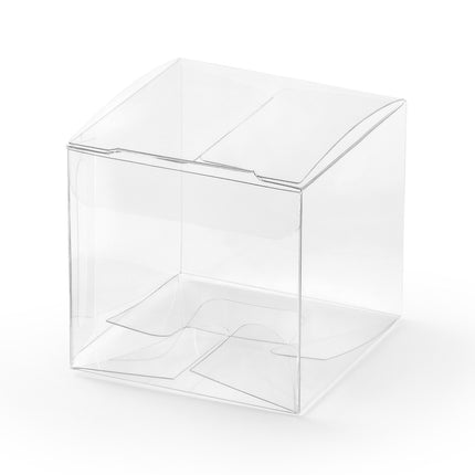 Cajas de regalo Cubo Transparente 5cm 10pcs