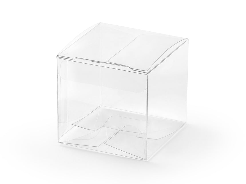 Cajas de regalo Cubo Transparente 5cm 10pcs