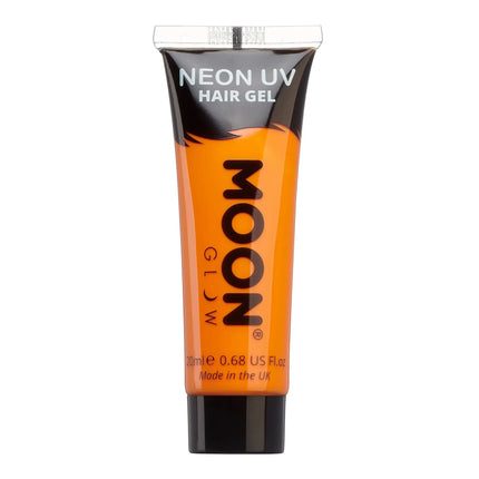 Gel UV para el pelo Moon Glow Neon Naranja Intenso 20ml