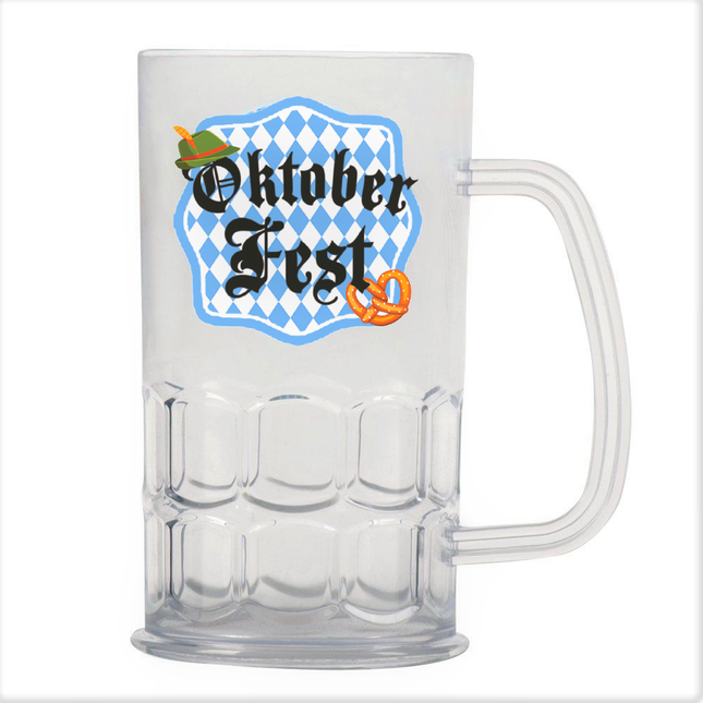 Oktoberfest Cerveza Stein Plástico 400ml