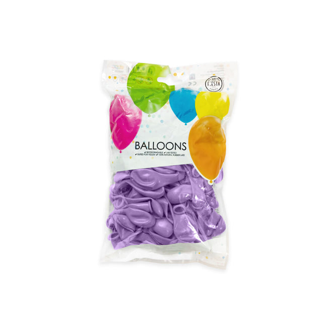 Globos Lavanda 13cm 100pcs