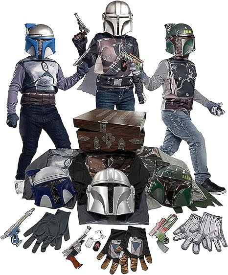 Set de Disfraces de Cazarrecompensas Star Wars 19 piezas