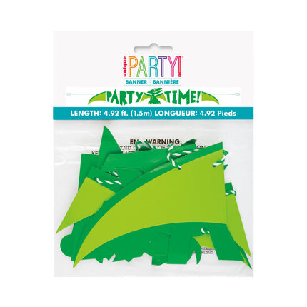 Guirnalda de letras Dino Party Time 1,53 m