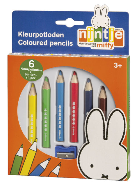 Crayones Miffy 5 piezas