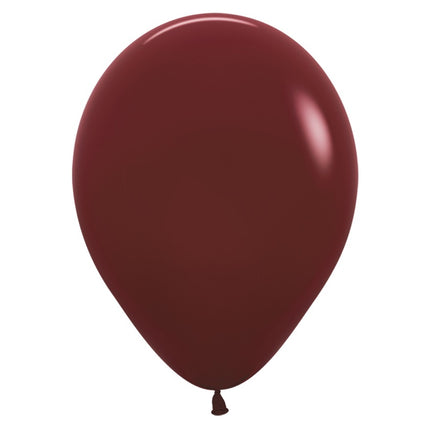 Globos Merlot 23cm 50pcs