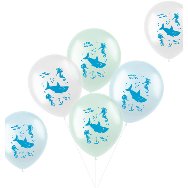 Globos Bajo el Mar 33cm 6pcs