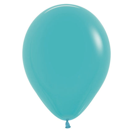 Globos Azul Caribe 23cm 50pcs