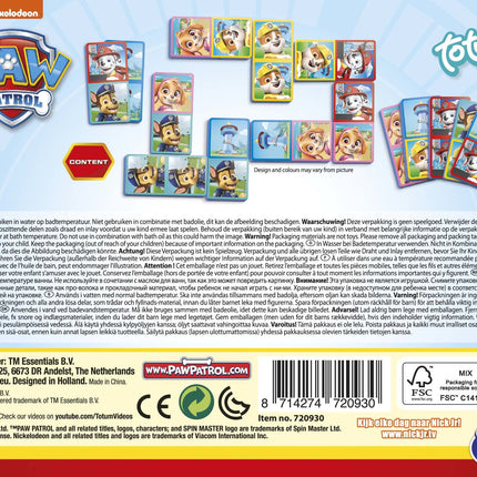 Domino de baño Paw Patrol