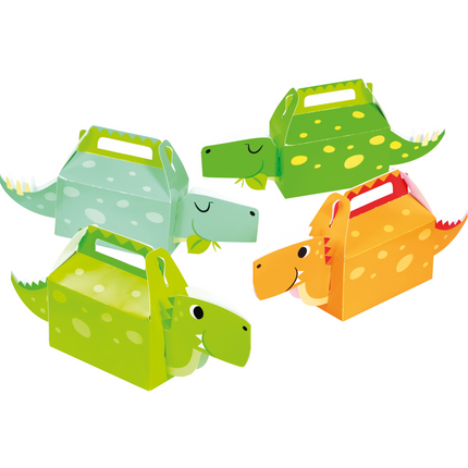 Dino Share Box 21.7cm 4pcs