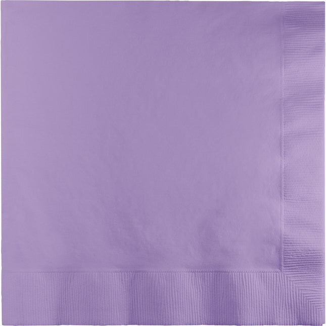 Servilletas Lilas 3 Capas 33cm 50ud.