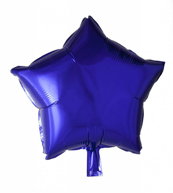 Globo de Helio Estrella Morado 46cm Vacío