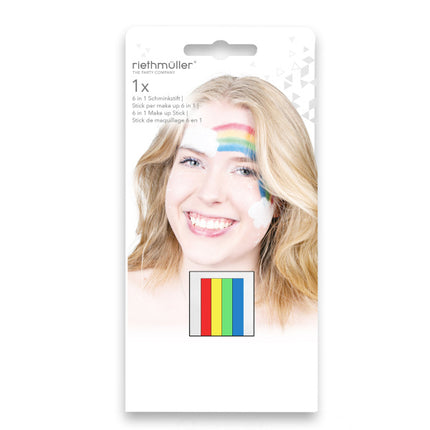 Rotulador de maquillaje arco iris