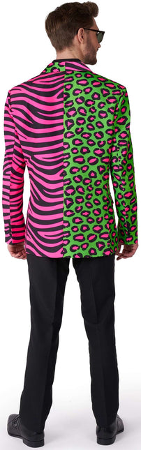 Panther Tiger Neon Blazer Hombre Suitmeister