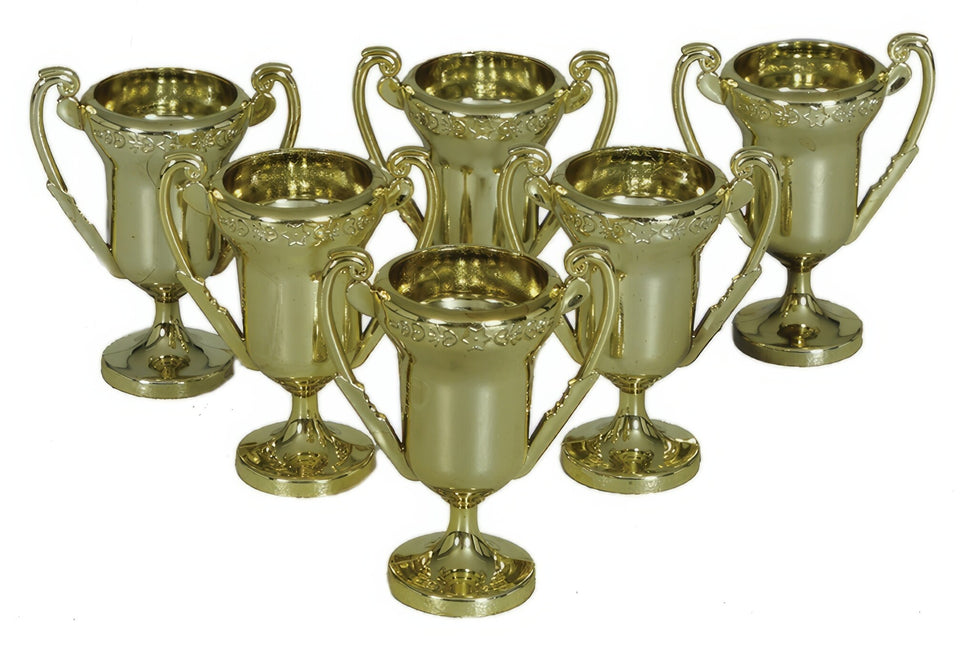 Trofeos para fiestas 6cm 6pcs