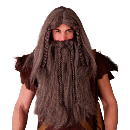 Peluca Vikinga Barba