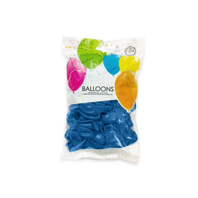 Globos Azules 13cm 100uds