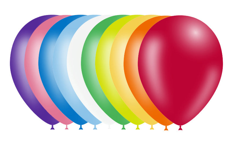 Globos de Colores 25cm 10pcs