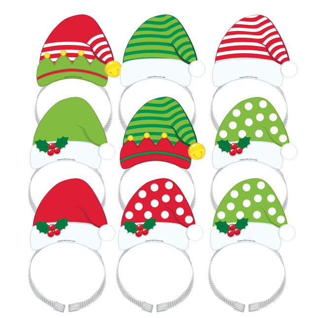 Set de Diademas de Navidad 8pcs